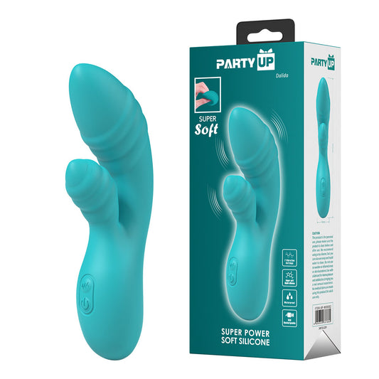 Party Up Dalida Rabbit Vibrator Teal