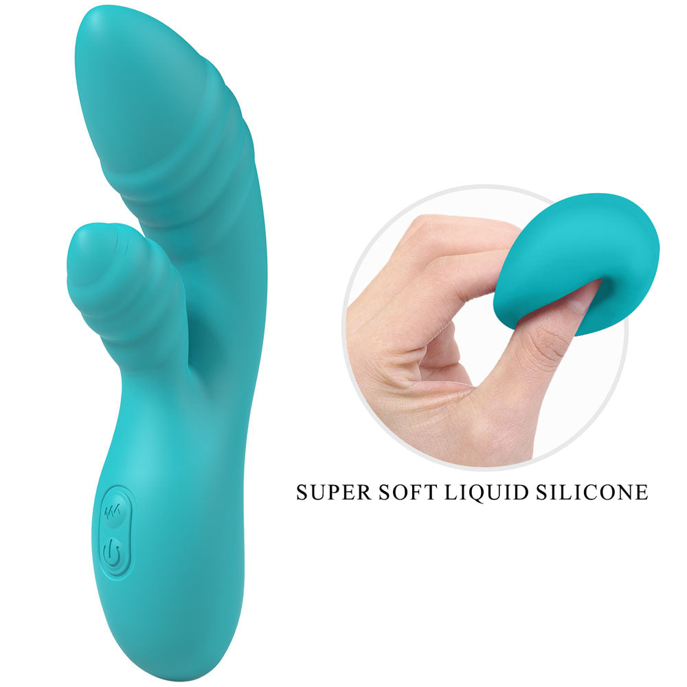 Party Up Dalida Rabbit Vibrator Teal