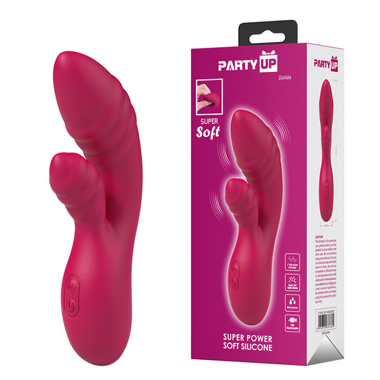 Party Up Dalida Rabbit Vibrator Pink