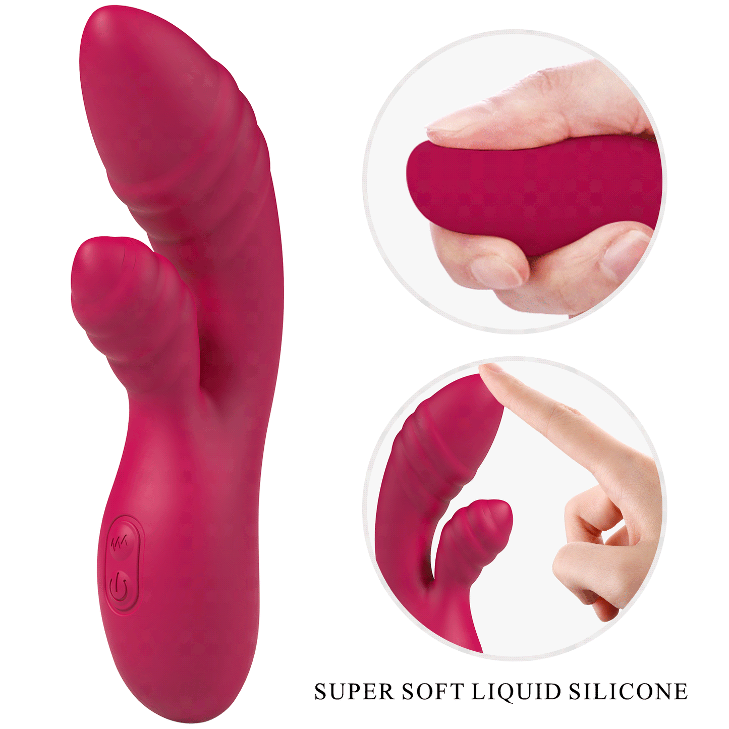 Party Up Dalida Rabbit Vibrator Pink