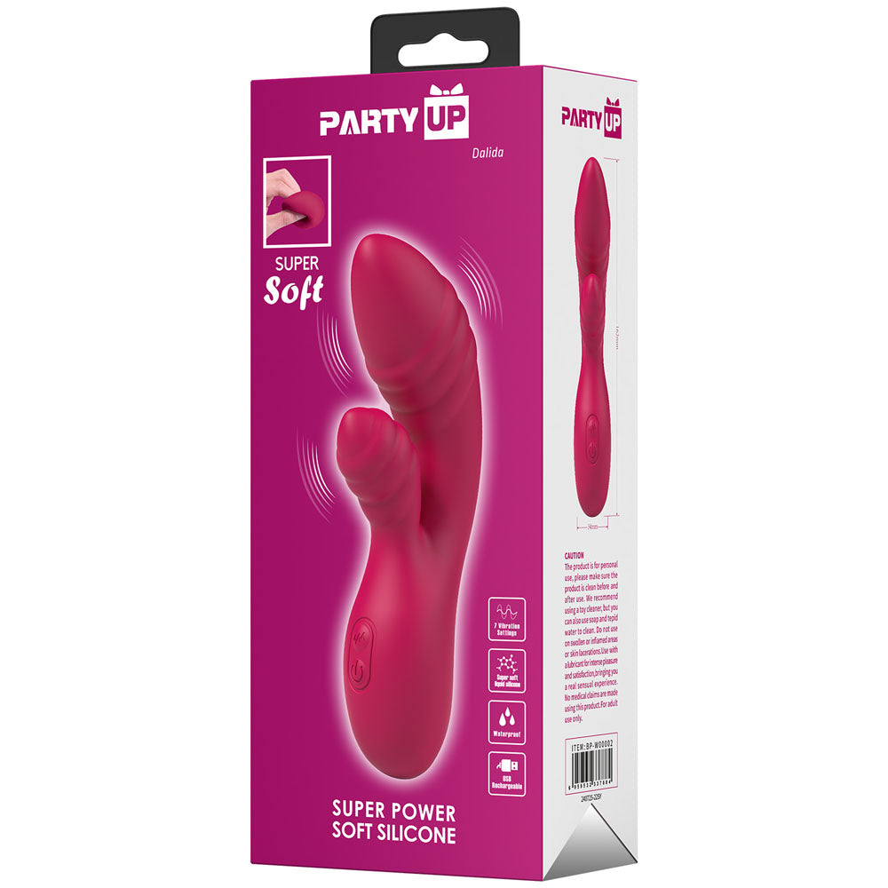 Party Up Dalida Rabbit Vibrator Pink