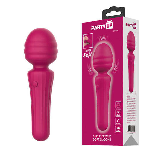 Party Up Duuna Massage Wand Vibrator Pink