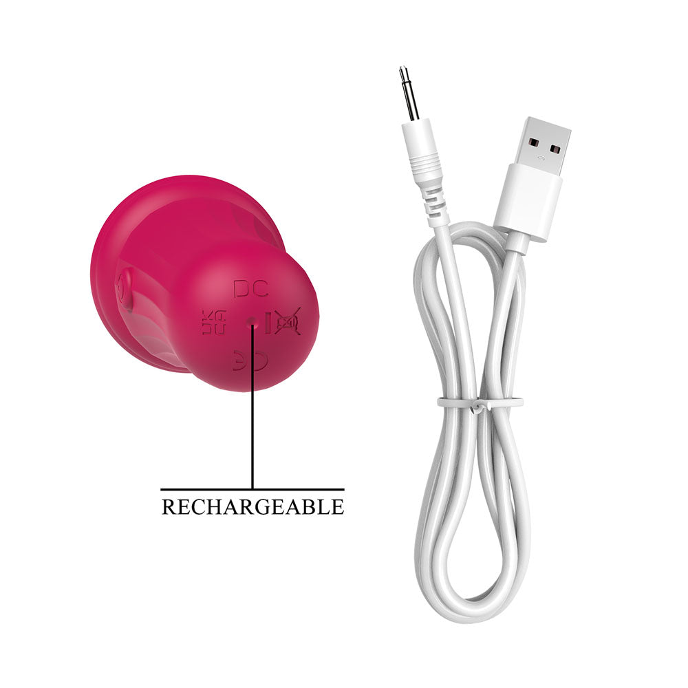 Party Up Duuna Massage Wand Vibrator Pink