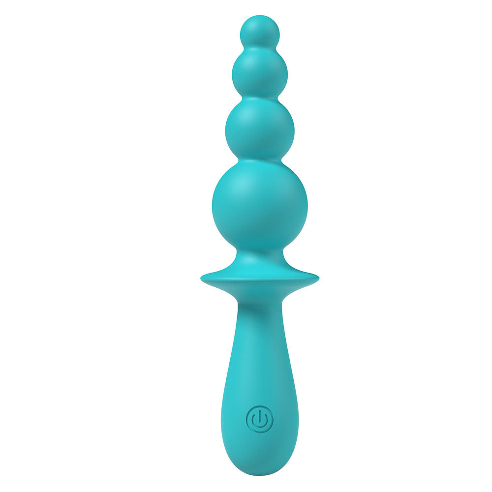 Party Up Evajane Beaded Vibrator Teal