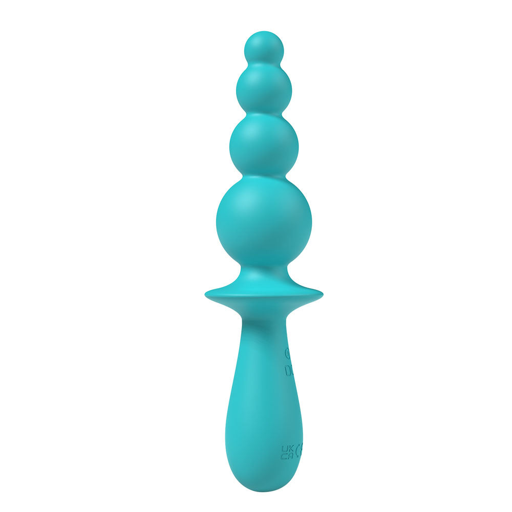 Party Up Evajane Beaded Vibrator Teal
