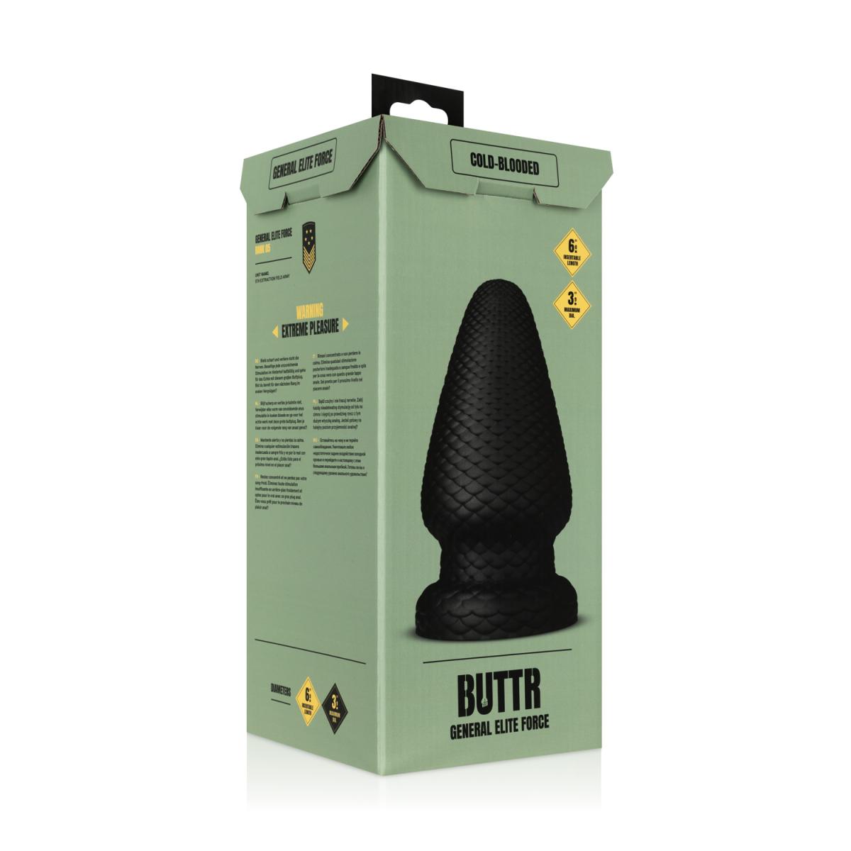 BUTTR Cold Blooded Scaled Butt Plug