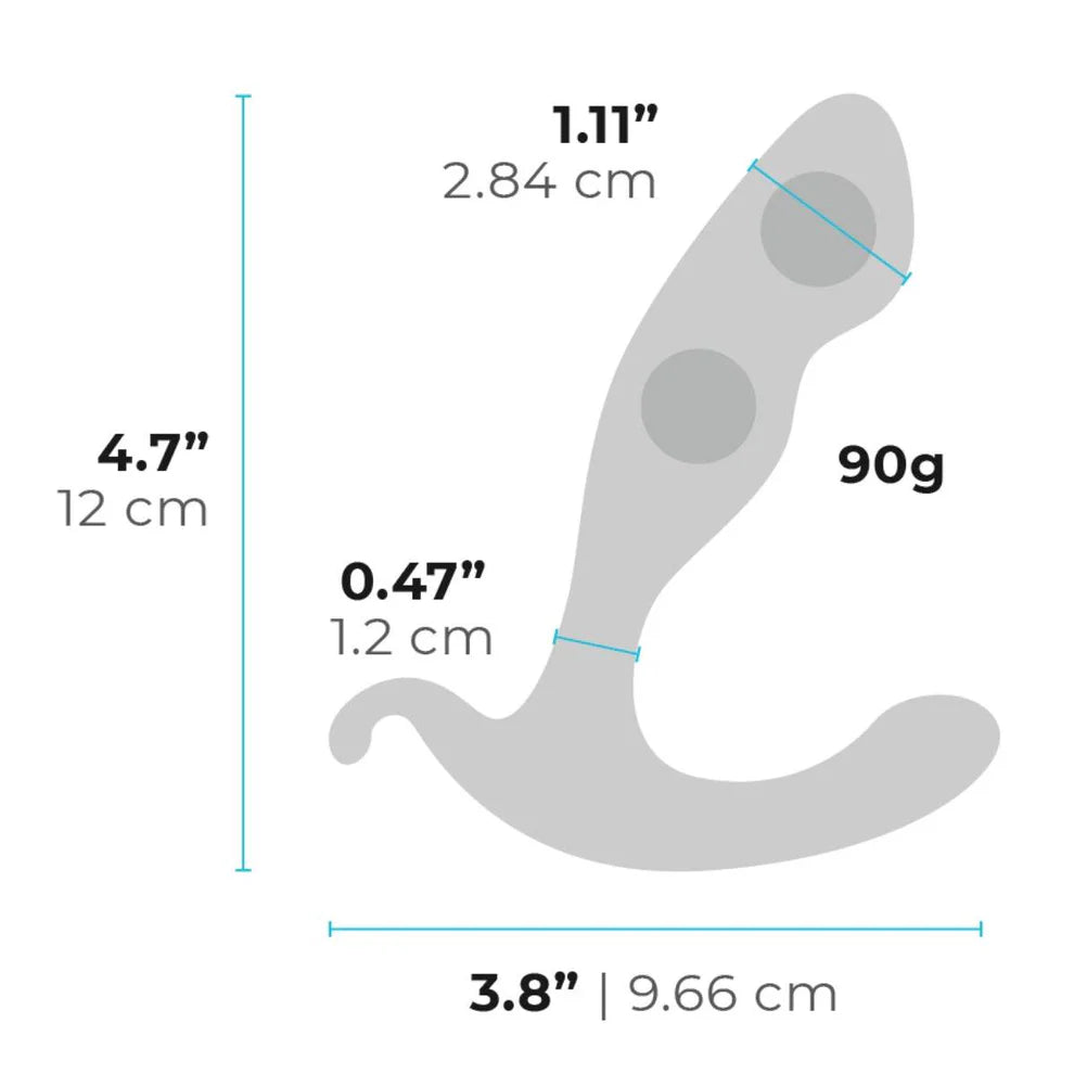 COTR | B-Vibe Rocker Plug - Weighted Vibrating Prostate Massager