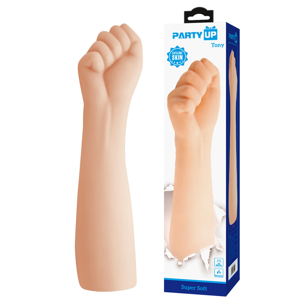 Party Up TONY Fist - Flesh 36cm Fist Dildo