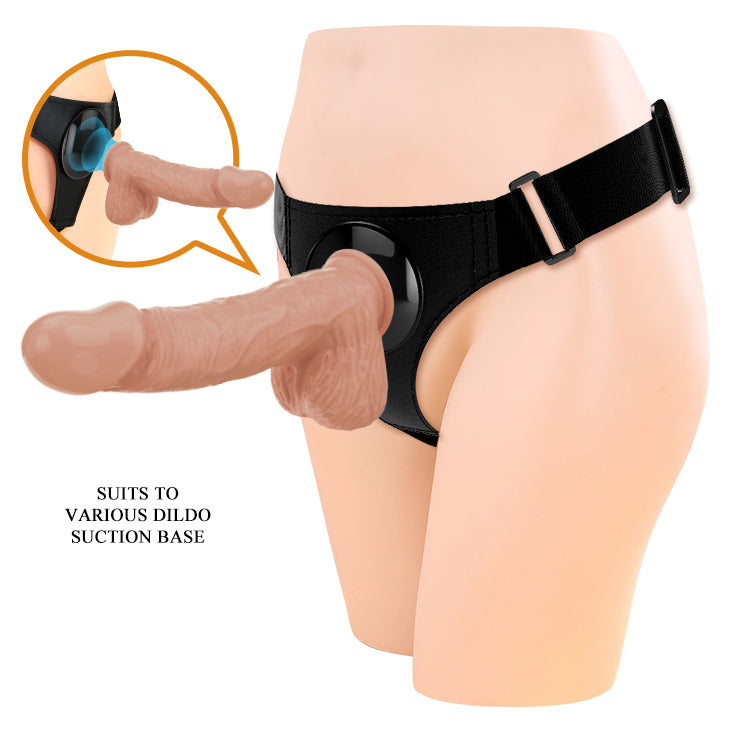 Pretty Love Jerry Strap-On Harness Brief + 7.6" Dildo
