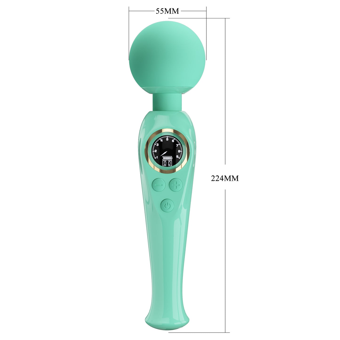 Pretty Love Stavros The Great Skyler Massage Wand Vibrator Green