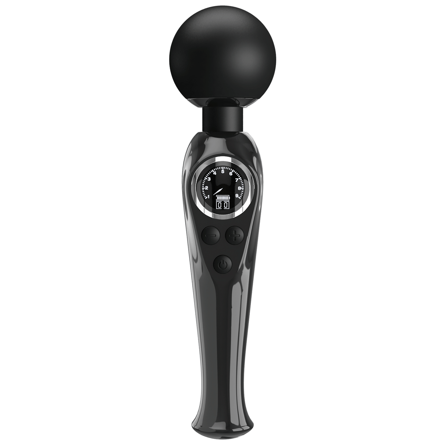 Pretty Love Stavros The Great Skyler Massage Wand Vibrator Black
