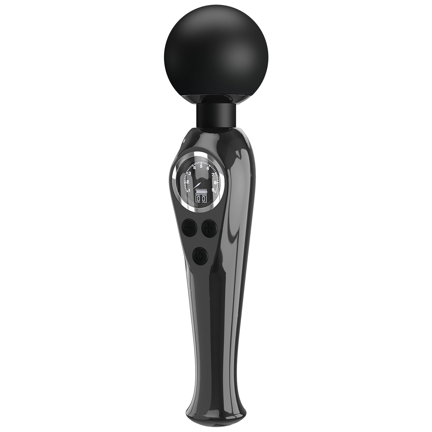 Pretty Love Stavros The Great Skyler Massage Wand Vibrator Black