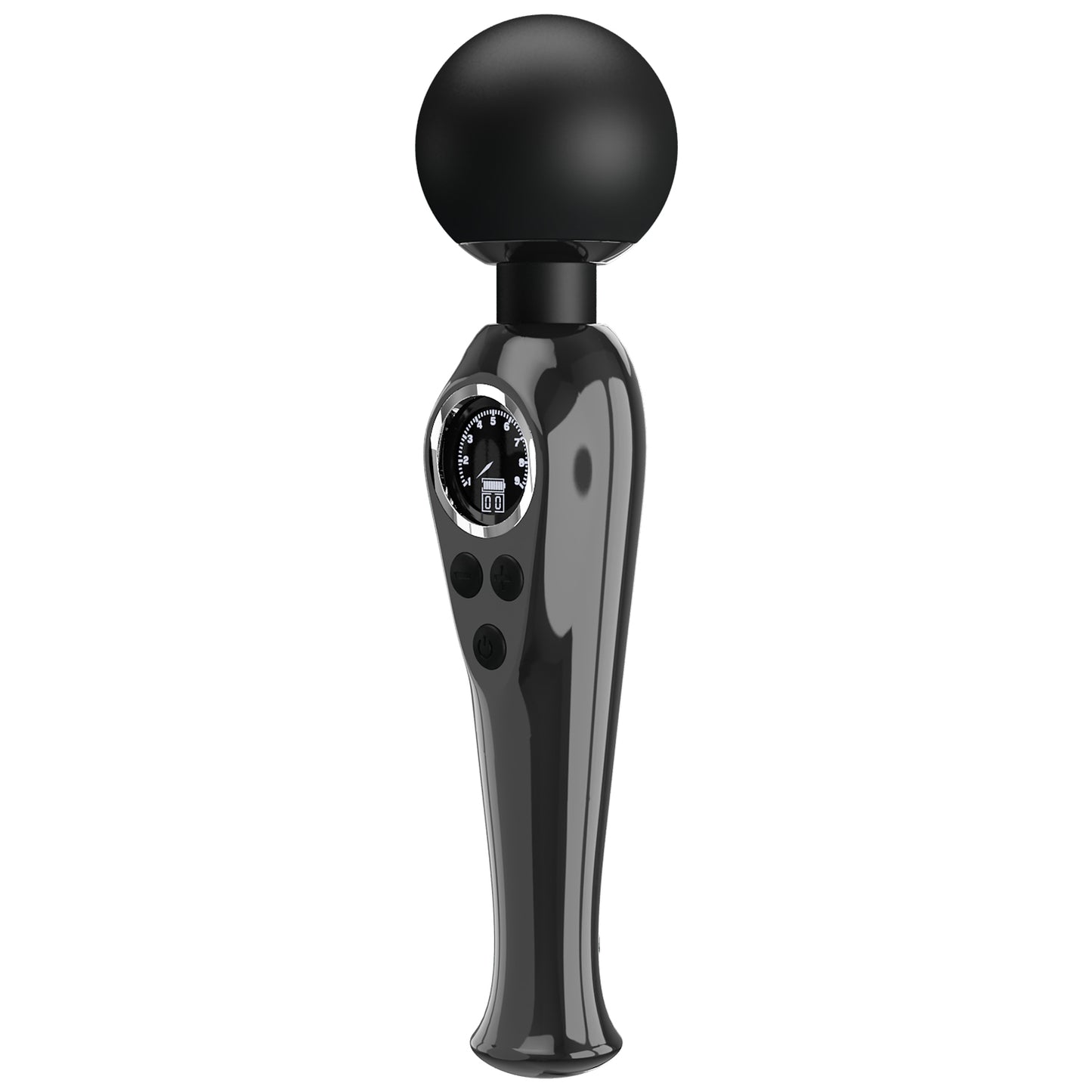 Pretty Love Stavros The Great Skyler Massage Wand Vibrator Black