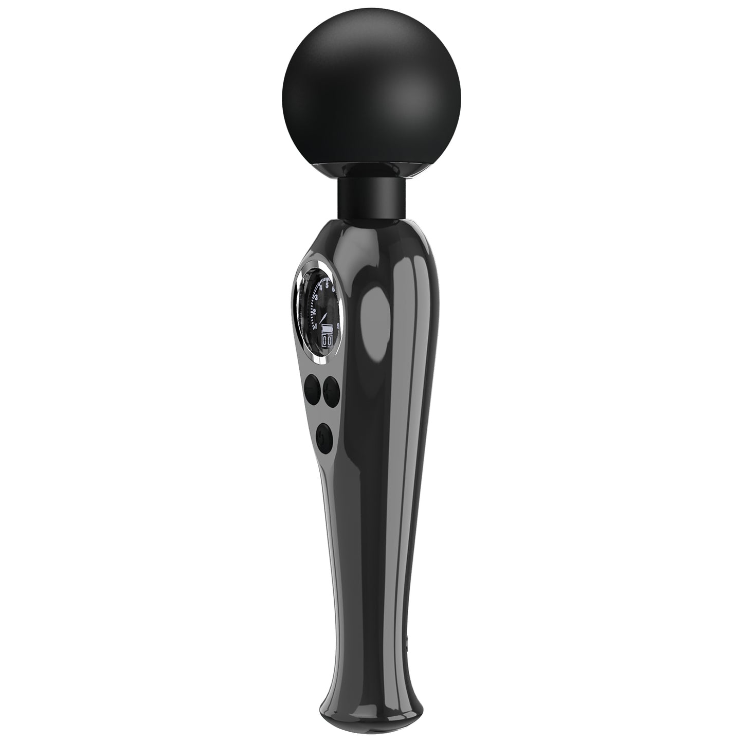 Pretty Love Stavros The Great Skyler Massage Wand Vibrator Black