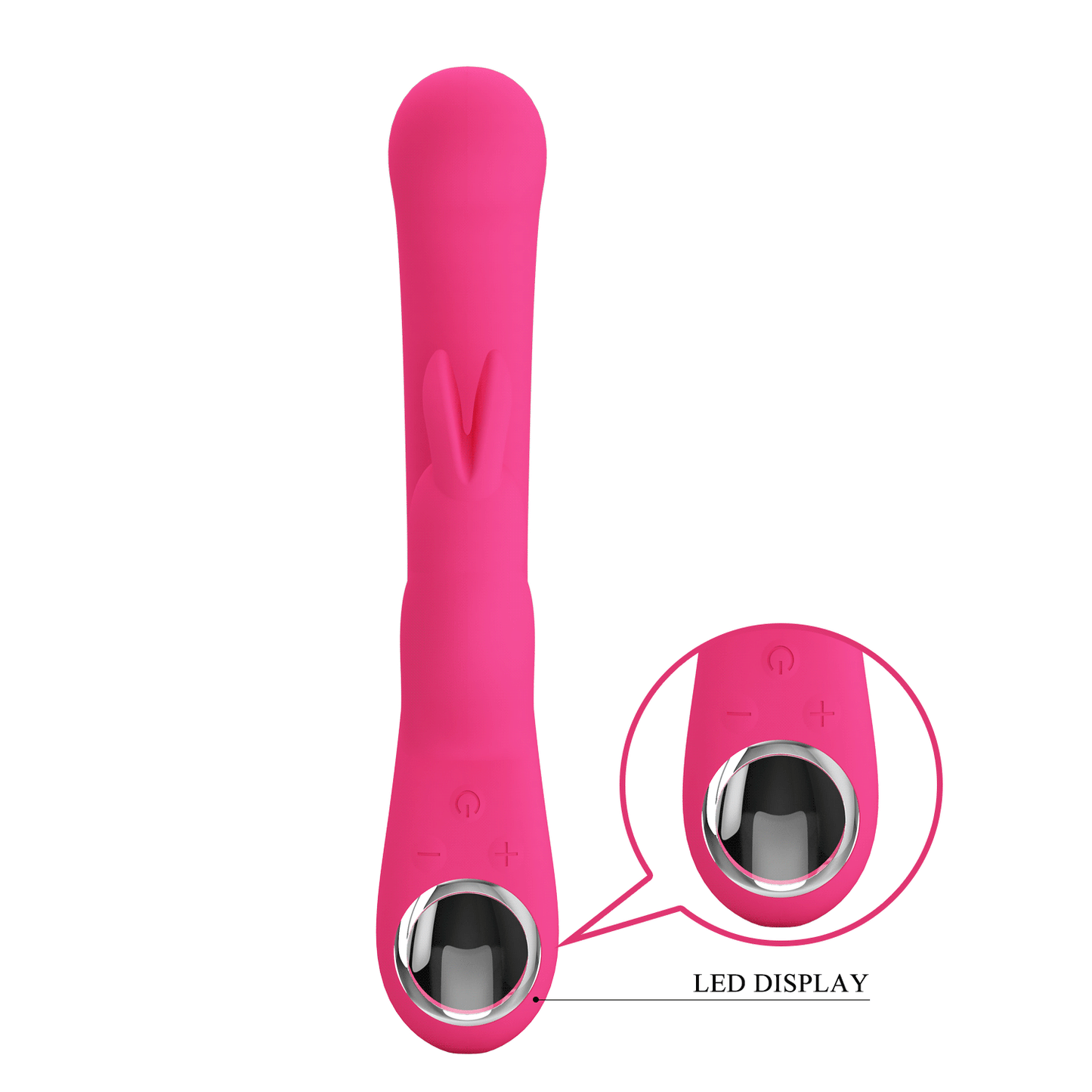 Pretty Love Stavros The Great Lamar Rabbit Vibrator Pink