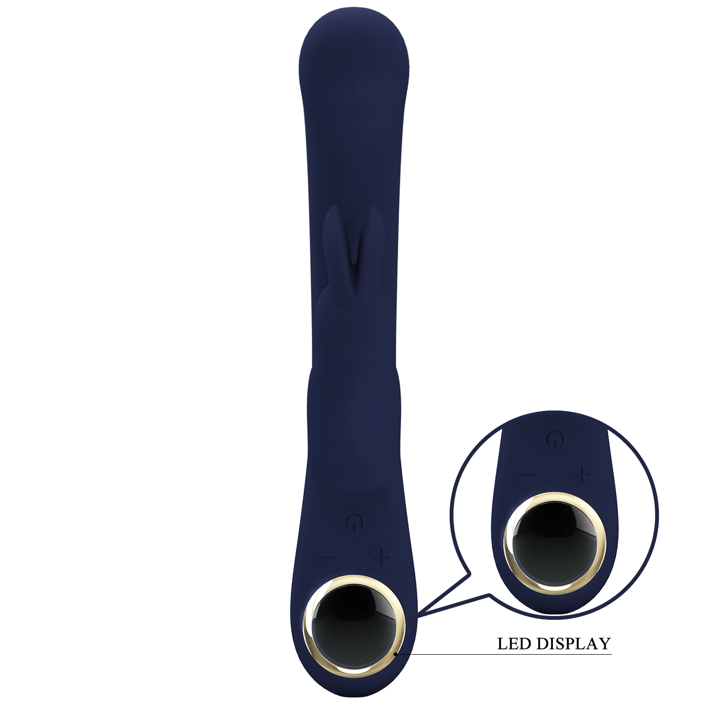 Pretty Love Stavros The Great Lamar Rabbit Vibrator Black