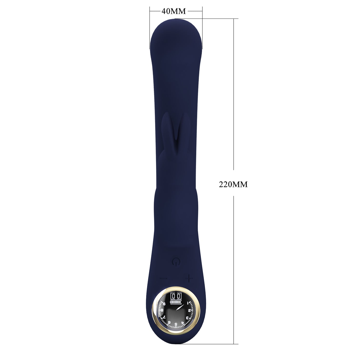 Pretty Love Stavros The Great Lamar Rabbit Vibrator Black