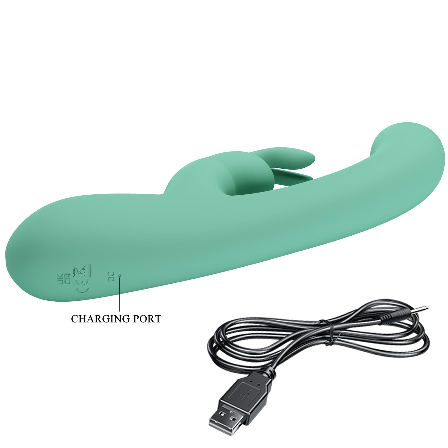 Pretty Love Stavros The Great Lamar Rabbit Vibrator Green