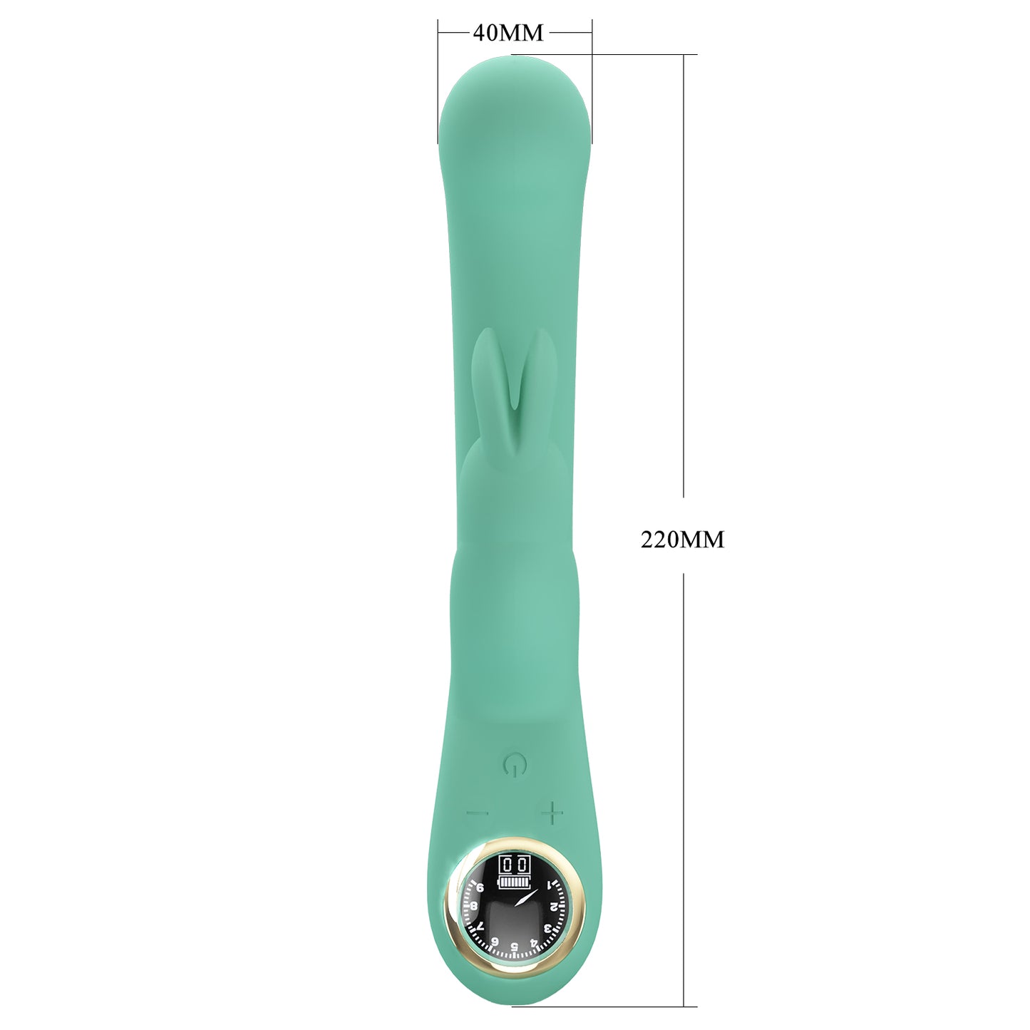 Pretty Love Stavros The Great Lamar Rabbit Vibrator Green