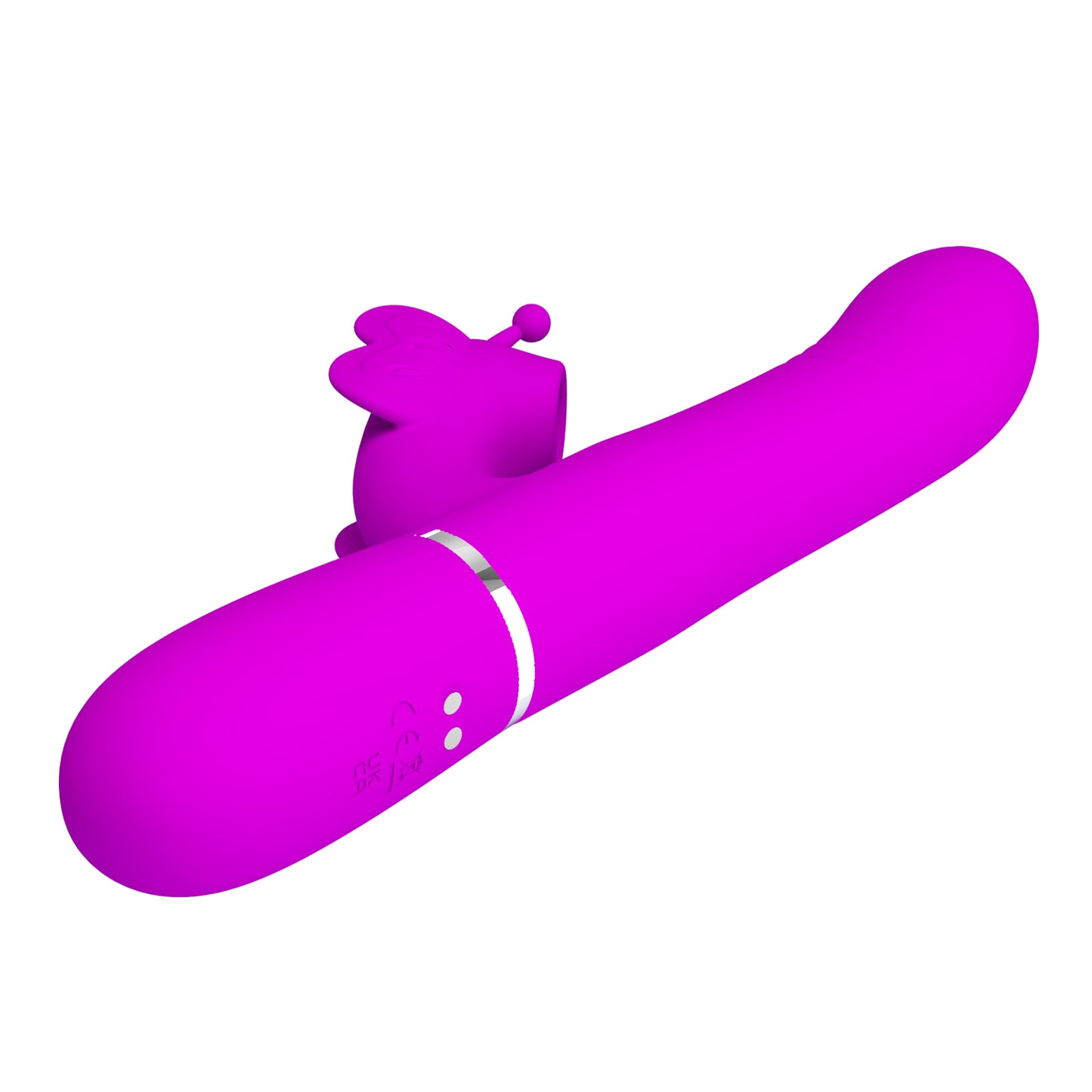Pretty Love Ridgely Vibrating Sucking Rolling Beads Rabbit Vibrator Purple