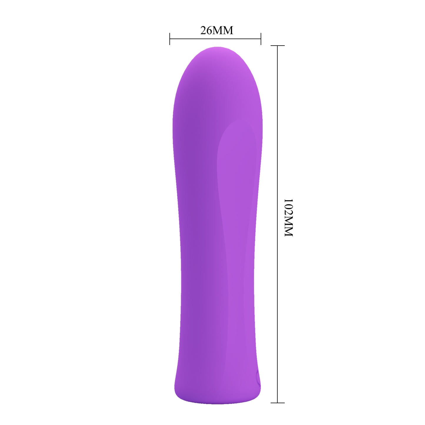 Pretty Love Alfreda Bullet Vibrator Purple