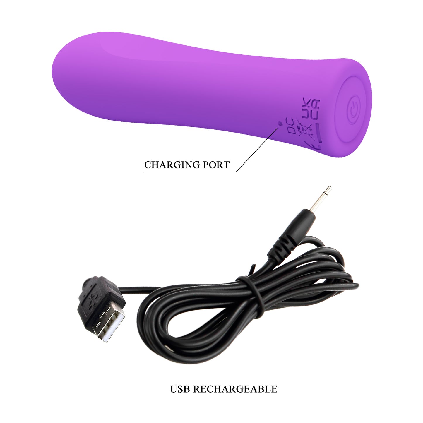 Pretty Love Alfreda Bullet Vibrator Purple