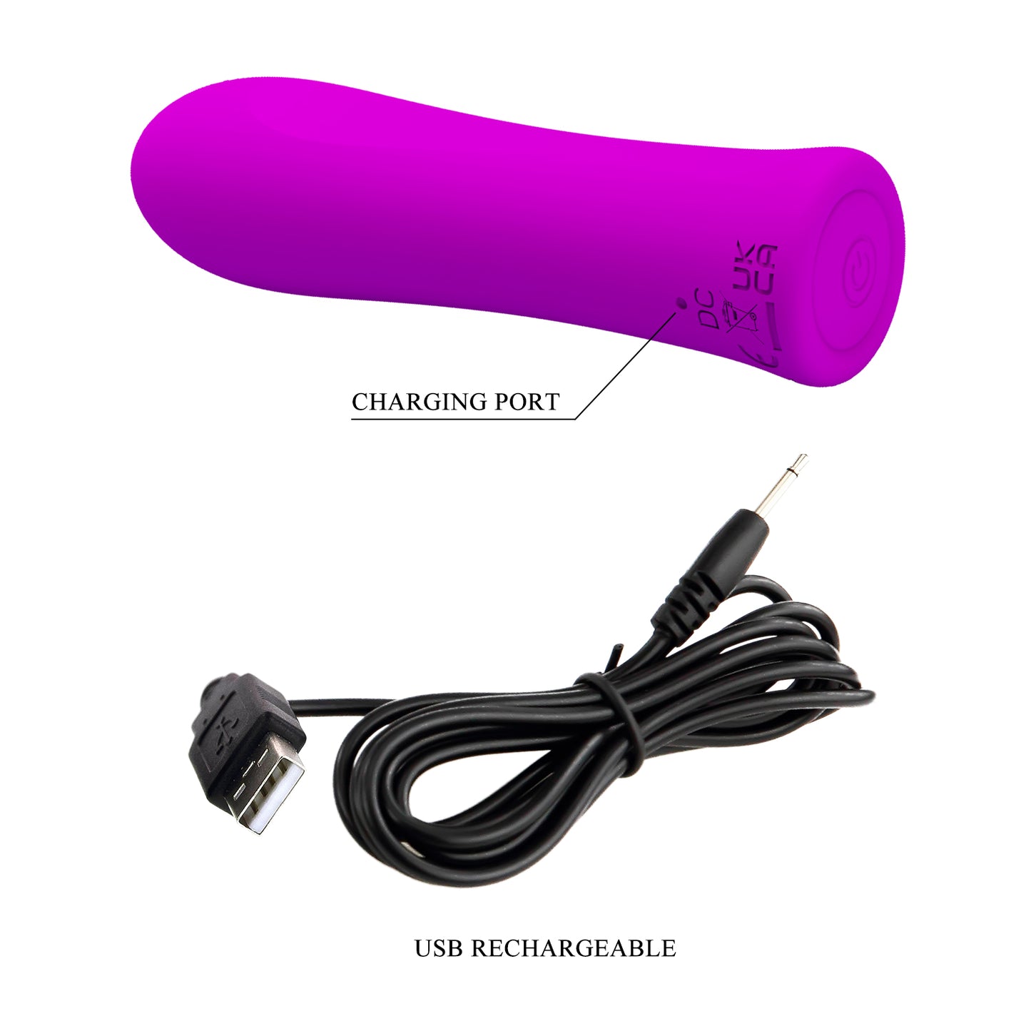 Pretty Love Alfreda Bullet Vibrator Pink