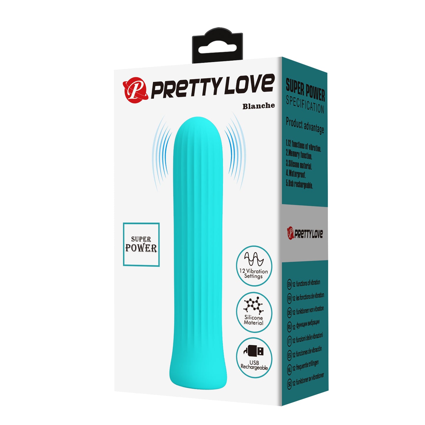 Pretty Love Blanche Bullet Vibrator Green