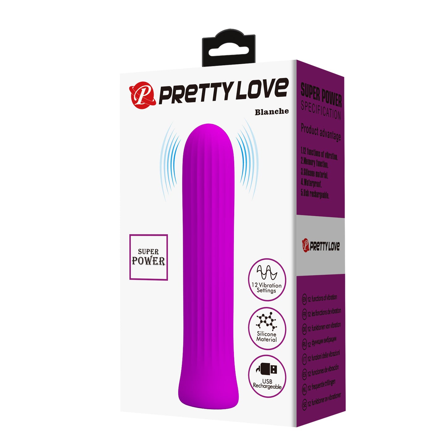 Pretty Love Blanche Bullet Vibrator Pink