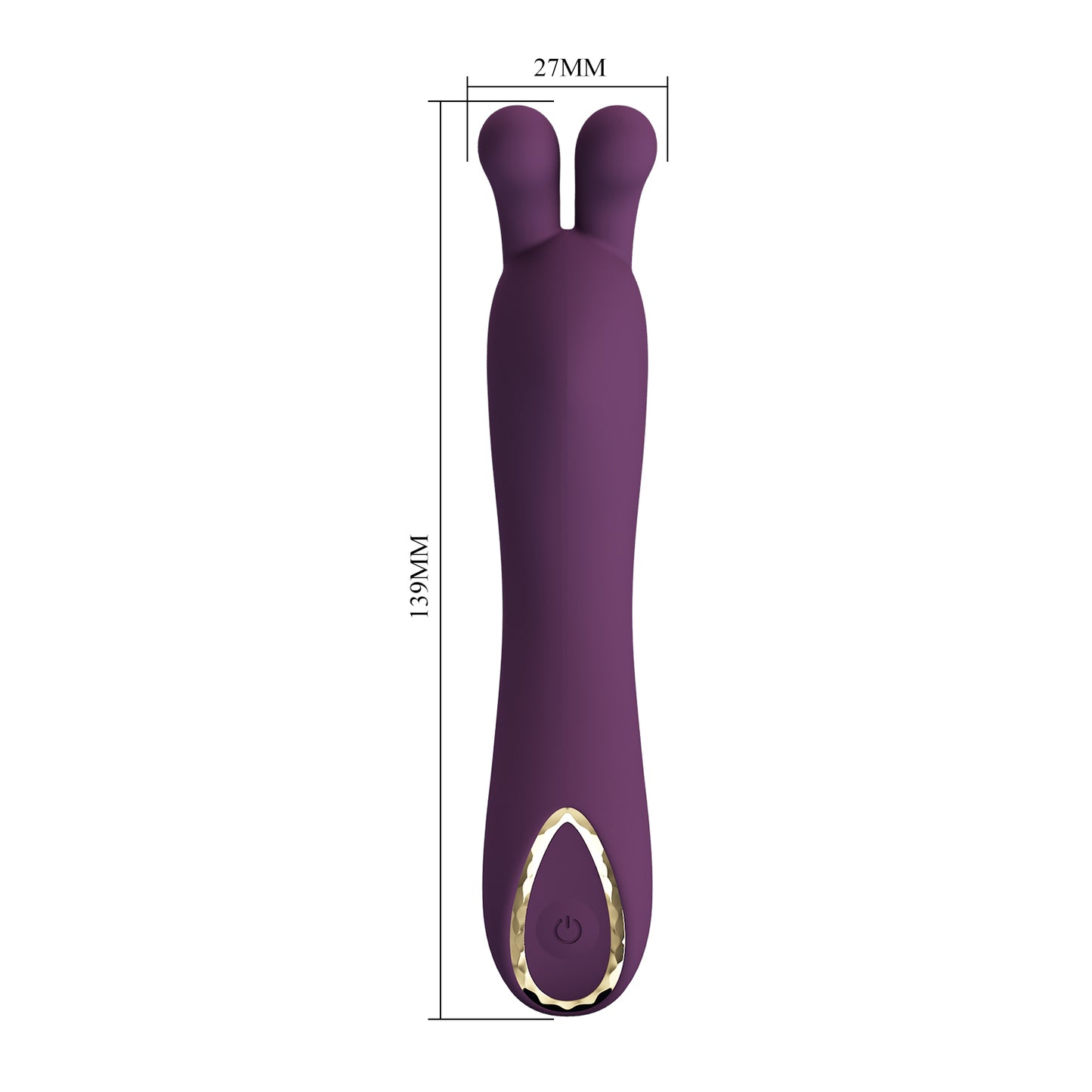 Pretty Love Extreme Series - DJ Rabbit Shining Decorative Ring G-Spot Vibrator