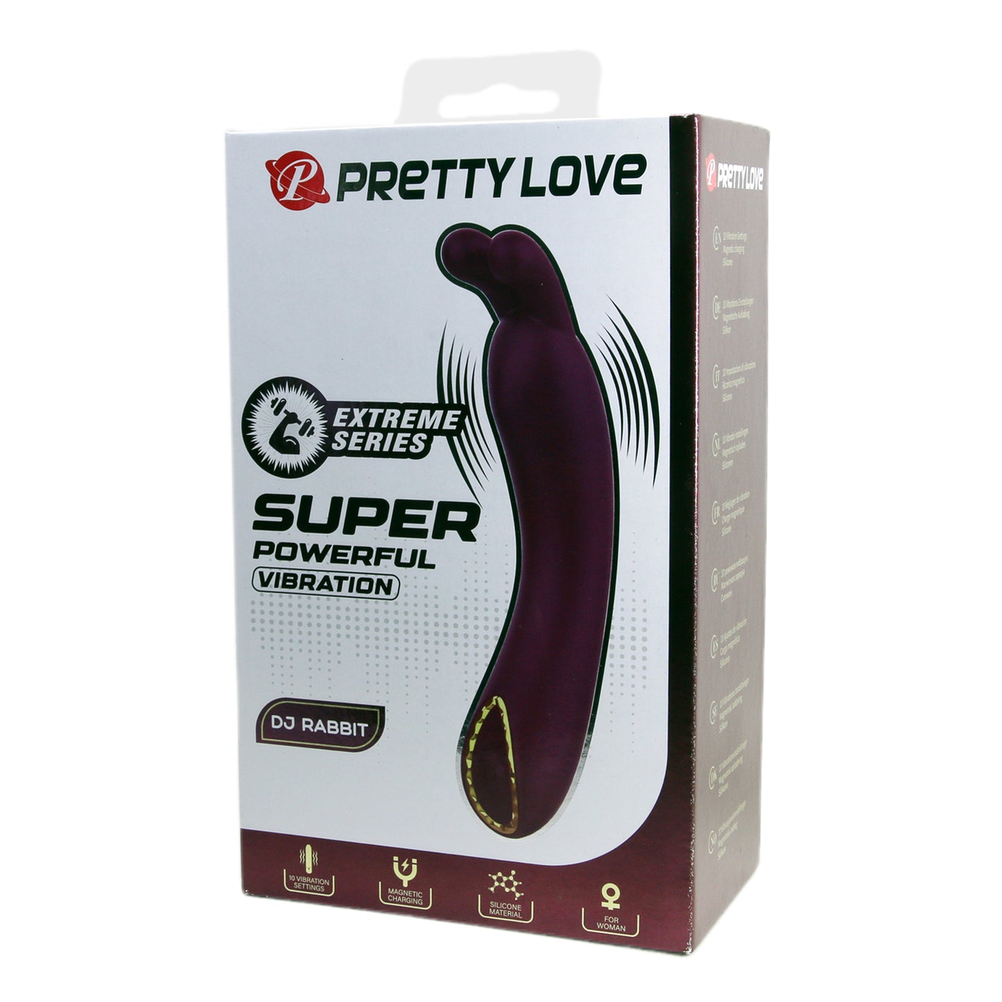 Pretty Love Extreme Series - DJ Rabbit Shining Decorative Ring G-Spot Vibrator