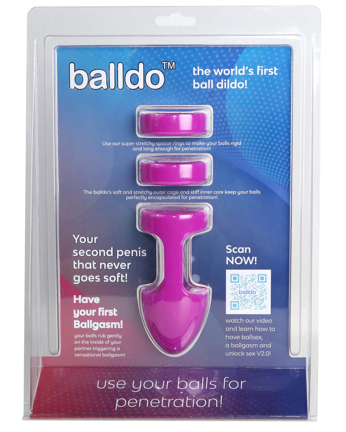 Nadgerz Inc | Balldo Set Purple - The World’s First Ball-Dildo