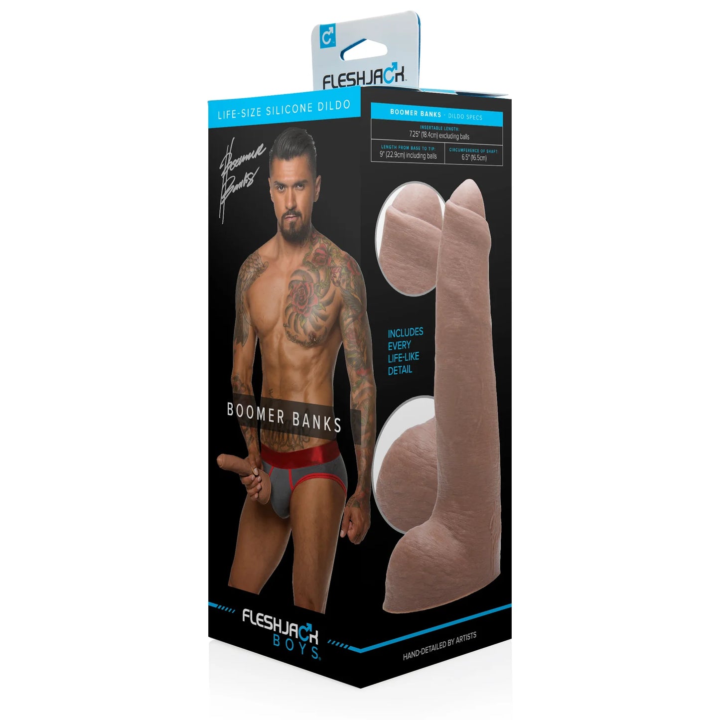 Fleshlight Fleshjack Boys Boomer Banks Dildo