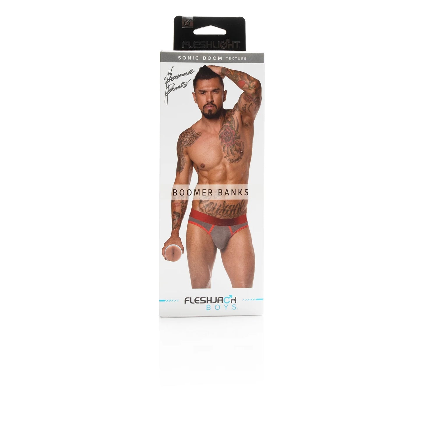 Fleshlight Fleshjack Boys Boomer Banks Sonic Boom Ass Masturbator