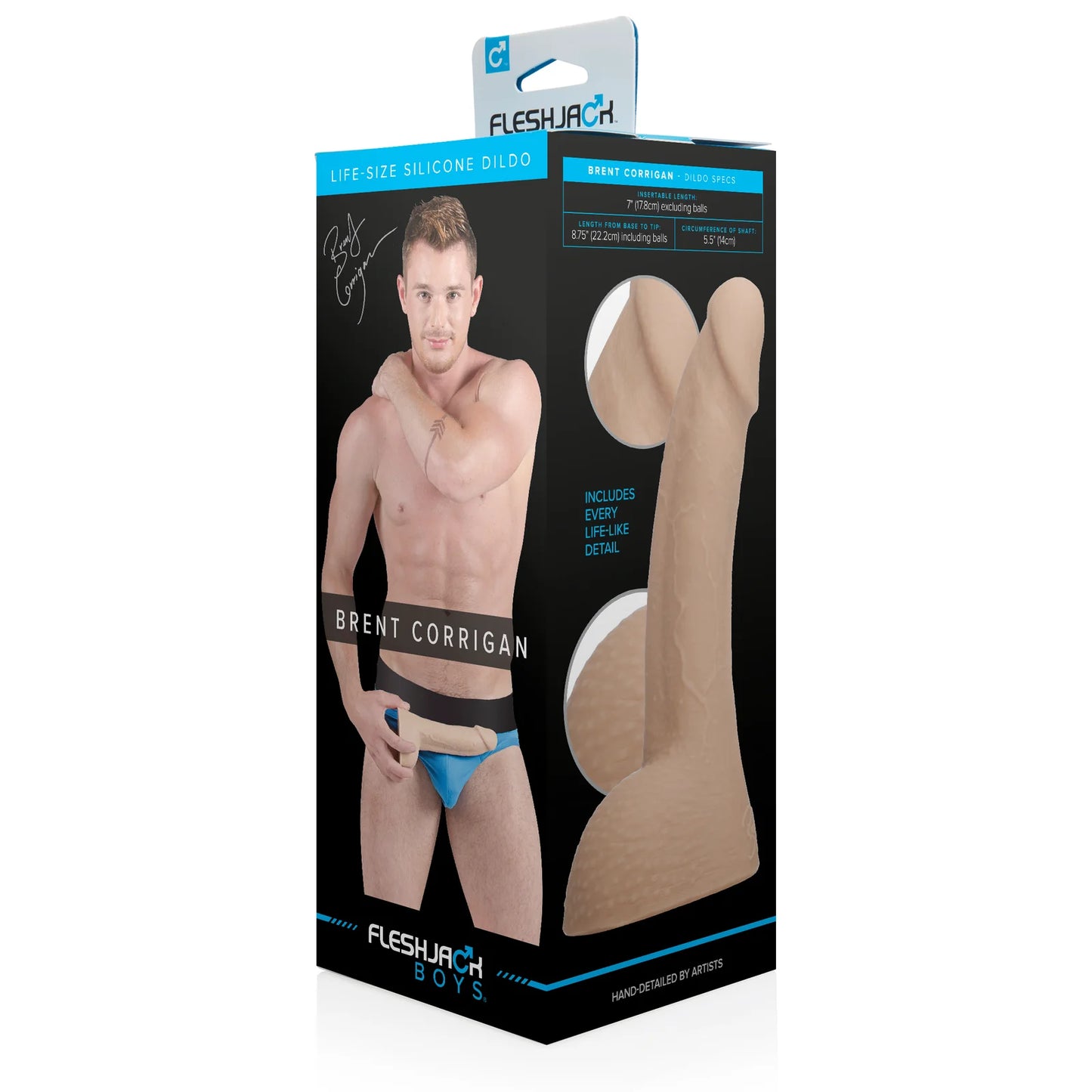 Fleshlight Fleshjack Boys Brent Corrigan Dildo