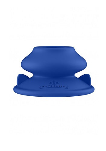 Shots Toys | Chrystalino - Silicone Suction Cup - Blue