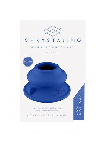 Shots Toys | Chrystalino - Silicone Suction Cup - Blue