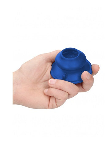 Shots Toys | Chrystalino - Silicone Suction Cup - Blue