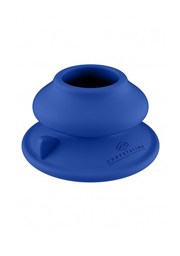 Shots Toys | Chrystalino - Silicone Suction Cup - Blue