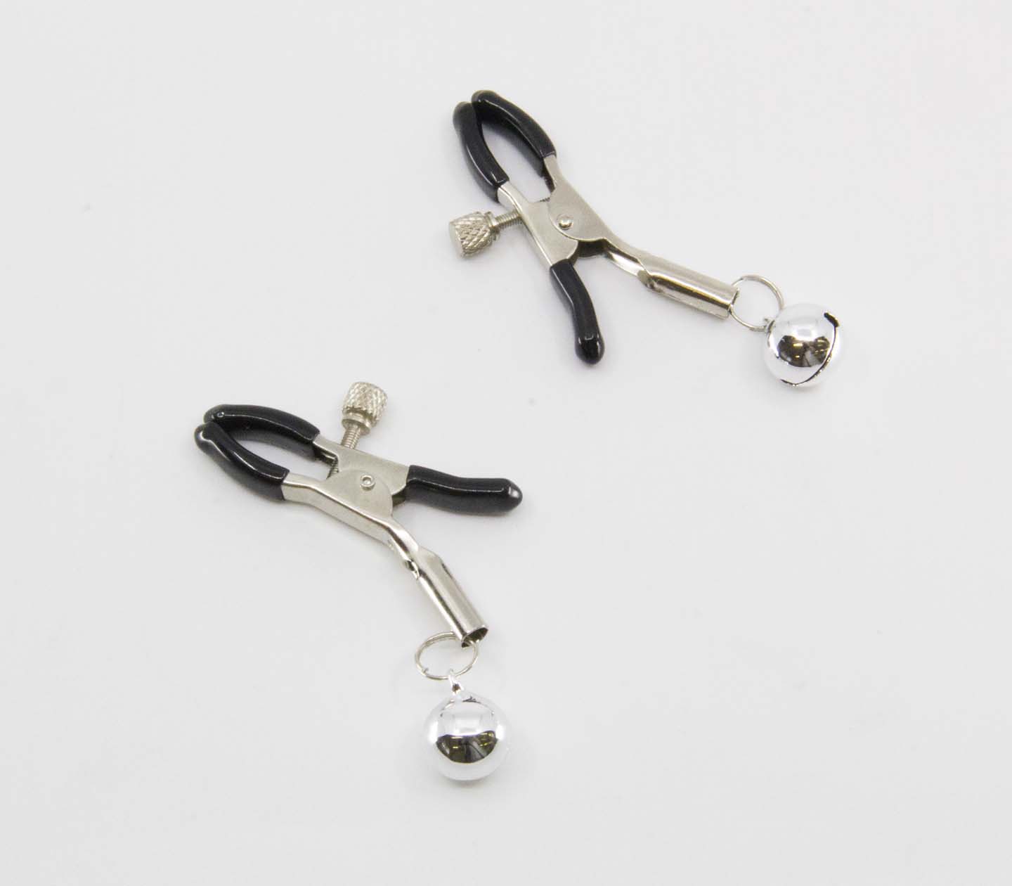 Love In Leather Bell Nipple Clamps