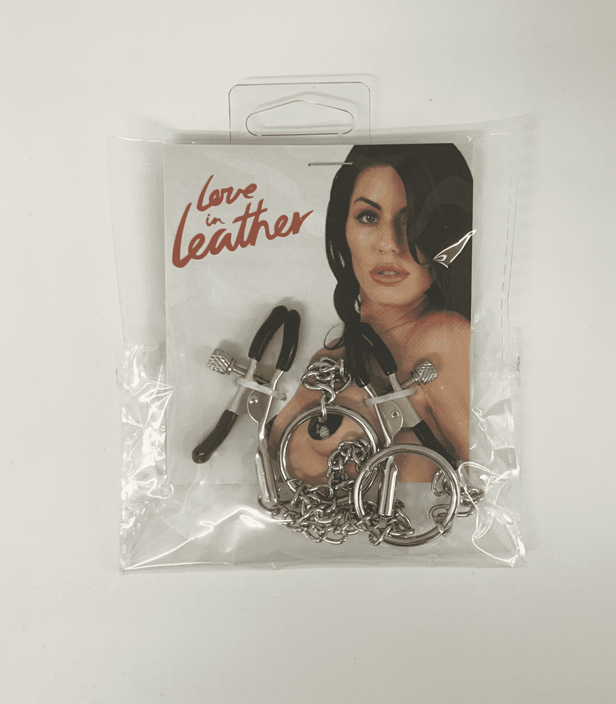 Love In Leather Chain Tassel Nipple Clamps Bulk 10 Pieces