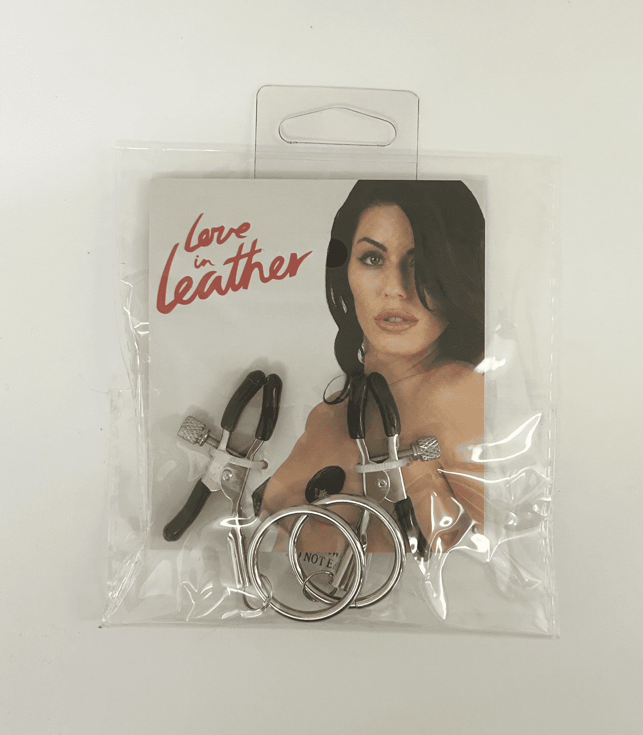 Love In Leather Ring Nipple Clamps Bulk 10 Pieces