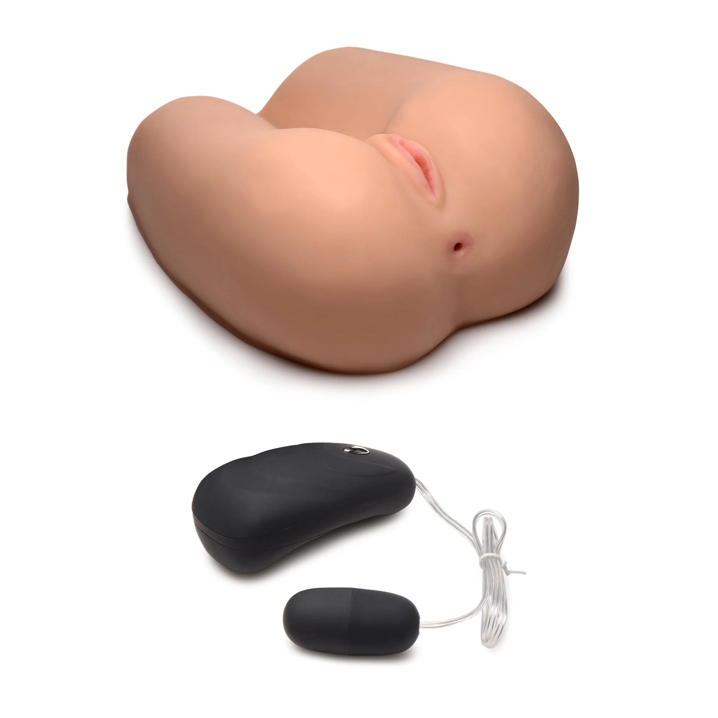 Curve Toys | Mistress Maddie - 10X Missionary Butt Masturbator with Vibrating Egg