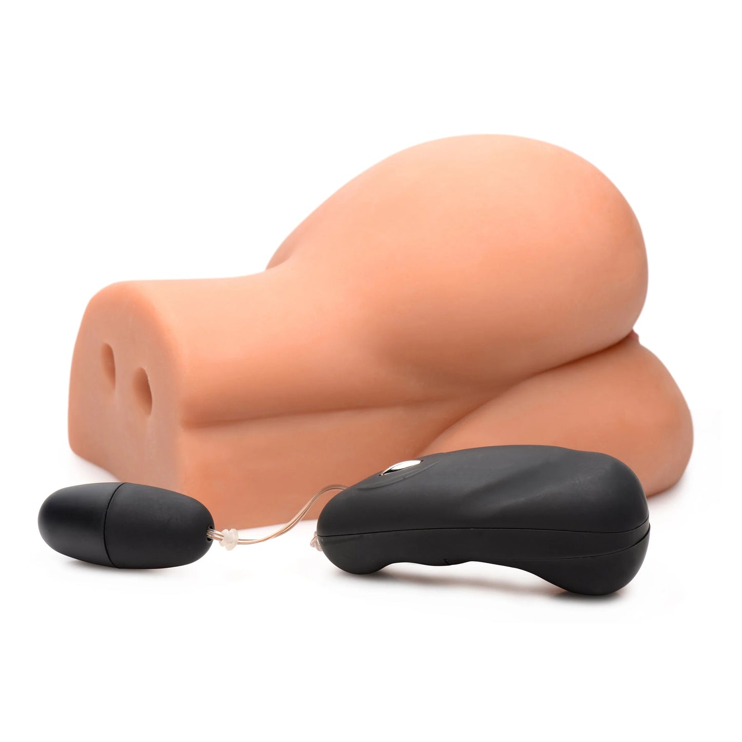 Curve Toys | Mistress Alexis - 10X Side Saddle Butt Masturbator with Vibrating Egg