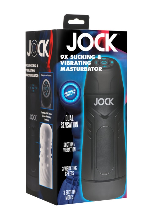 Curve Toys | Jock 9X Sucking & Vibrating Masturbator