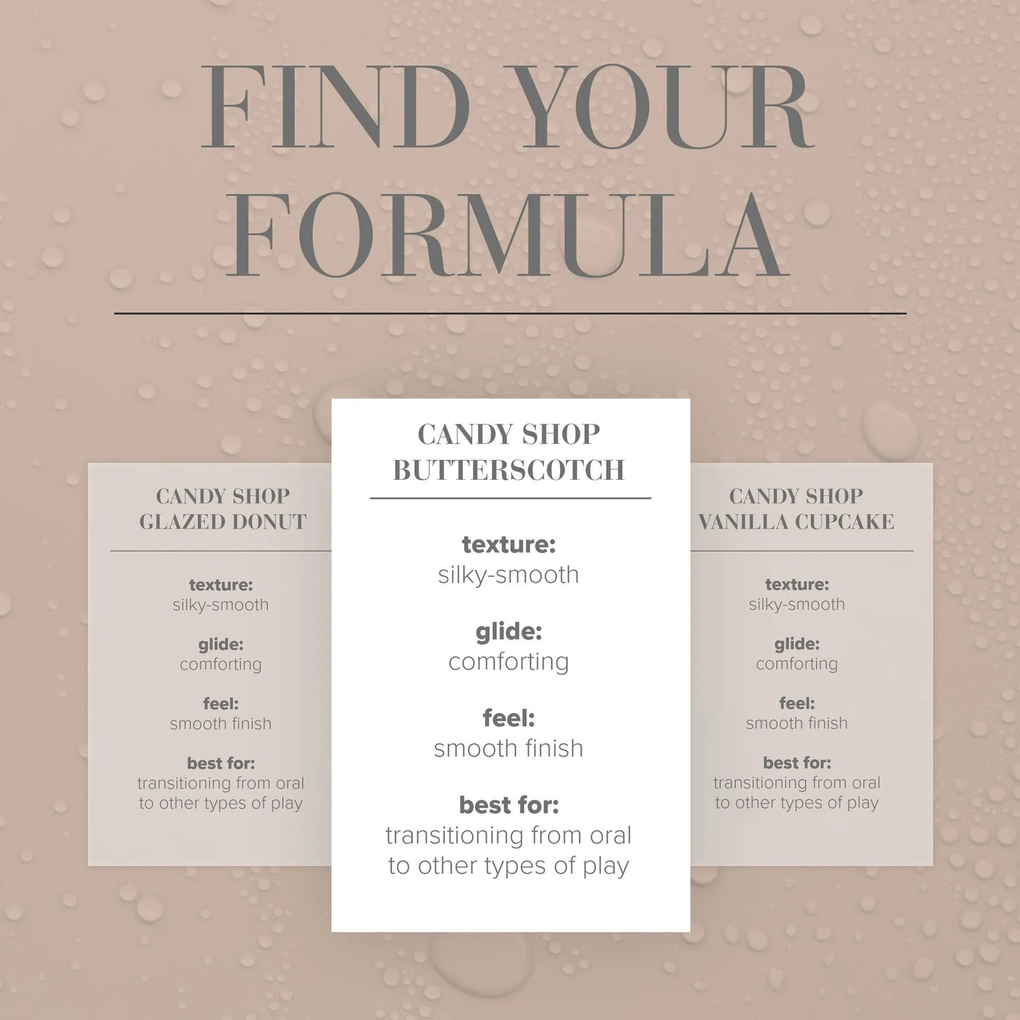 JO Candy Shop H2O Flavored Butterscotch Lubricant 2oz/60ml