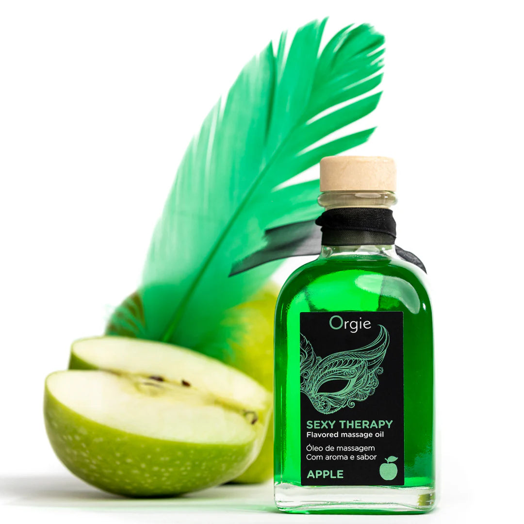 Orgie Sexy Therapy Apple Kissable Massage Oil 100ml