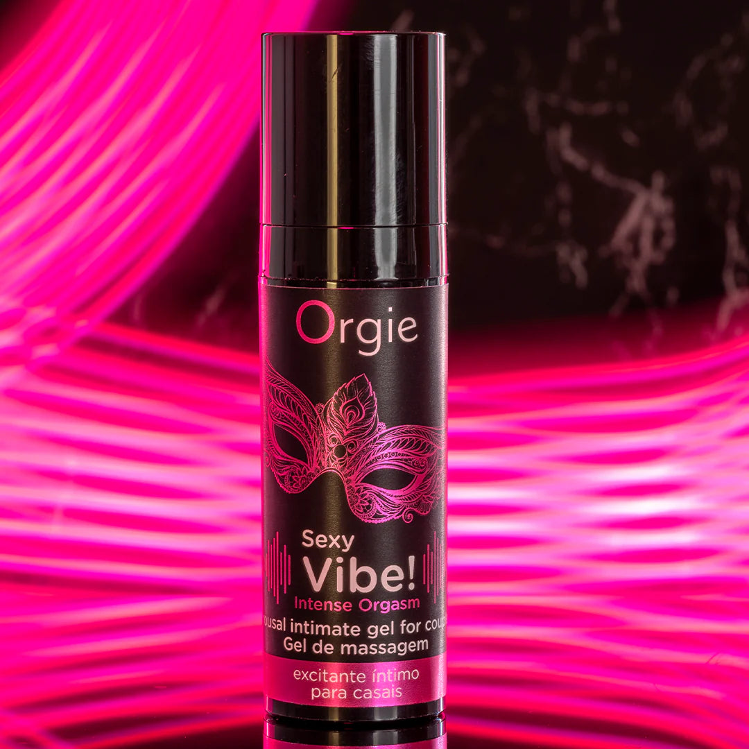 Orgie Sexy Vibe! Intense Orgasm Liquid Vibrator Arousal Gel 15ml