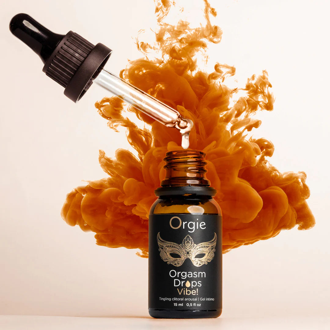 Orgie Orgasm Drops Vibe! - Kissable Arousal Gel 15ml