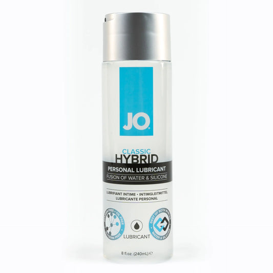 JO Classic Hybrid Silicone & Water Based Lubricant 8oz/240ml